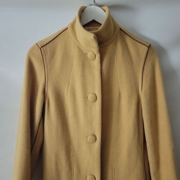 DKNY Camel Wool Coat (XS?) - Picture 15 of 15
